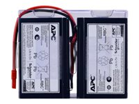 Cartouche de batterie de rechange APC - Batterie d'onduleur - 2 x batterie - Acide de plomb - 9 Ah APCRBCV200