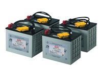 Cartouche de batterie de rechange APC #14 - Batterie d'onduleur - Acide de plomb - noir - pour P/N: MX3000XR, MX3000XRW, MX5000XR, MX5000XRW, SMARTCELL-XR, UXBP48M RBC14