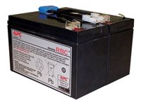 Cartouche de batterie de rechange APC #142 - Batterie d'onduleur - 1 x batterie - Acide de plomb - 216 Wh - pour P/N: SMC1000, SMC1000-BR, SMC1000C, SMC1000I, SMC1000IC, SMC1000TW APCRBC142