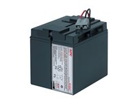 Cartouche de batterie de rechange APC #148 - Batterie d'onduleur - 1 x batterie - Acide de plomb - noir - pour P/N: SMC2000I, SMC2000I-2U APCRBC148
