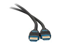 C2G 20ft 4K HDMI Cable with Ethernet - Premium Certified - High Speed 60Hz - Câble HDMI avec Ethernet - HDMI mâle pour HDMI mâle - 6.07 m - blindé - noir - support 4K 50188