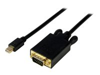 StarTech.com Adaptateur DisplayPort™ vers VGA - Câble Convertisseur Actif Vidéo Display Port Mâle / VGA Mâle 1080p 1920x1200 - Noir 4,5m - Câble DisplayPort - DisplayPort (M) pour HD-15 (VGA) (M) - 4.57 m - verrouillé - noir DP2VGAMM15B