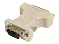 StarTech.com Adaptateur câble DVI vers VGA – F/M - Adaptateur VGA - DVI-I (F) pour HD-15 (VGA) (M) - beige DVIVGAFM