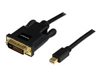 StarTech.com Adaptateur Mini DisplayPort™ vers DVI - Câble Mini DP / DVI-D Vidéo 1080p jusqu'à 1920x1200 - Noir - 91cm - Câble DisplayPort - Mini DisplayPort (M) pour DVI-D (M) - 91.44 cm - vis moletées - noir MDP2DVIMM3B