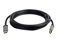 C2G 2m (6ft) HDMI Cable with Ethernet - High Speed CL2 In-Wall Rated - M/M - Câble HDMI avec Ethernet - HDMI mâle pour HDMI mâle - 2 m - blindé - noir 42522