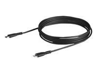 Cecâble USB Cvers Lightning noir de 2 m résiste aux exigences quotidiennes de chargement et de synchronisation de votreiPad, iPhone ou d''autres appareils mobiles équipés du connecteur Lightning. Testé pour résister à l''usure d''une utilisation quotidien RUSBCLTMM2MB