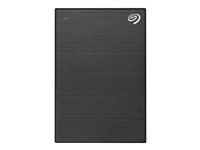 Seagate One Touch HDD STKB1000400 - Disque dur - 1 To - externe (portable) - USB 3.2 Gen 1 - noir - avec 2 ans de Seagate Rescue Data Recovery STKB1000400